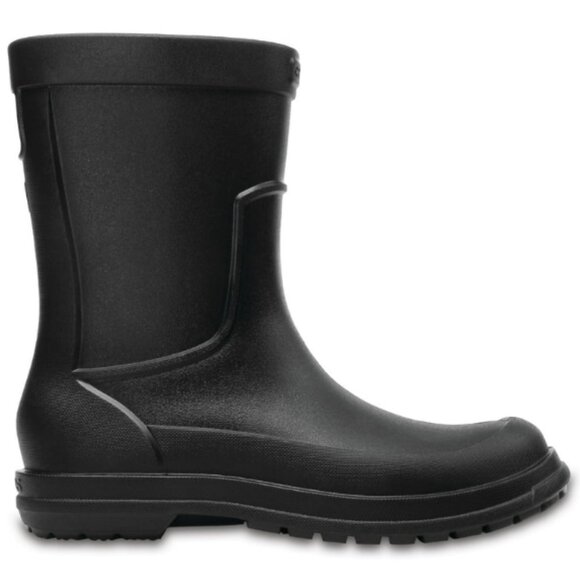 Crocs - Mens AllCast Rain Boot, size 7 US mens, color black - Picture 1 of 5